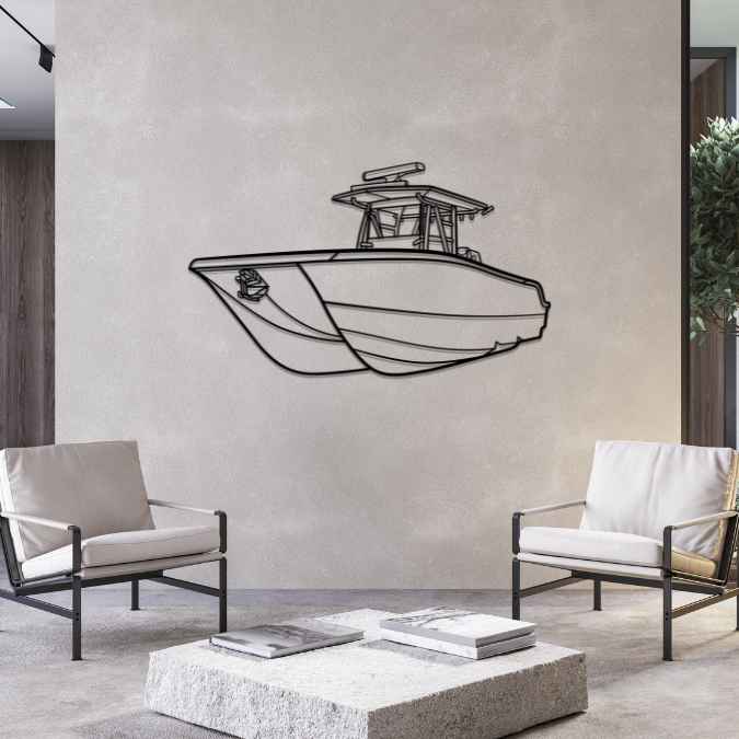 33 2023 Angle Silhouette Metal Wall Art