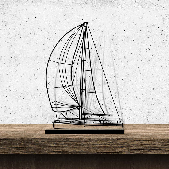 10 Silhouette Metal Art Stand
