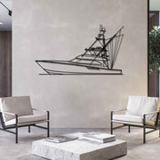 70 Convertible Silhouette Metal Wall Art