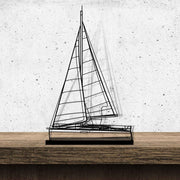 Sun Odyssey 349 Silhouette Metal Art Stand