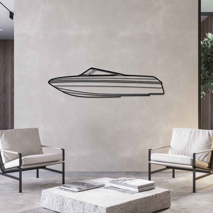 190 Horizon Silhouette Metal Wall Art