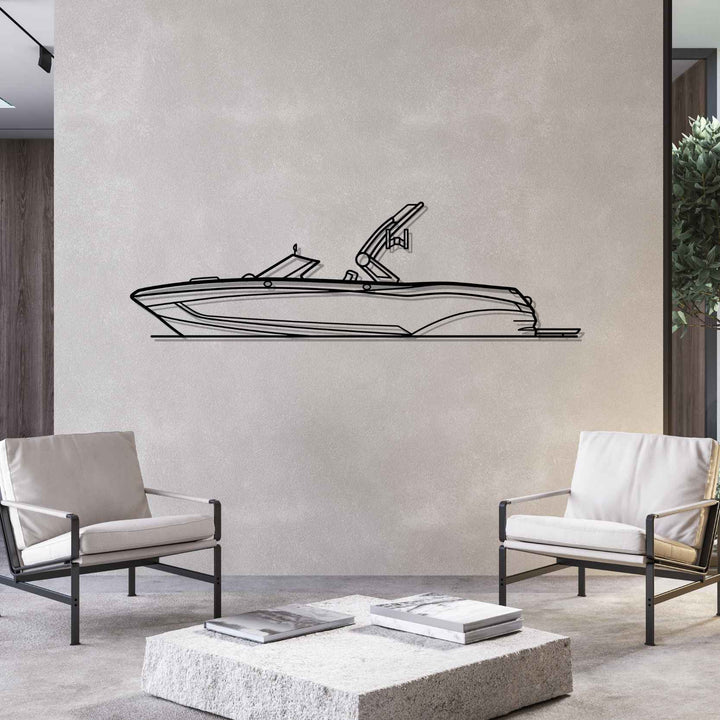 X22 Silhouette Metal Wall Art