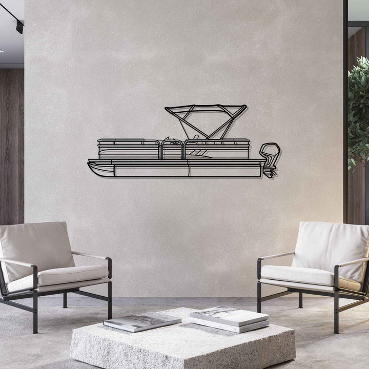24 DLX Silhouette Metal Wall Art