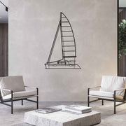 450 Front Silhouette Metal Wall Art
