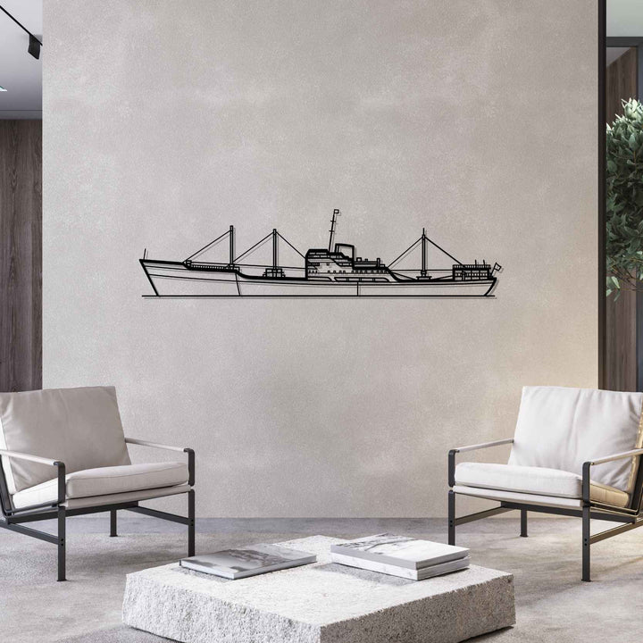 M/S Bencomo Silhouette Metal Wall Art