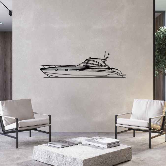 400SS Silhouette Metal Wall Art