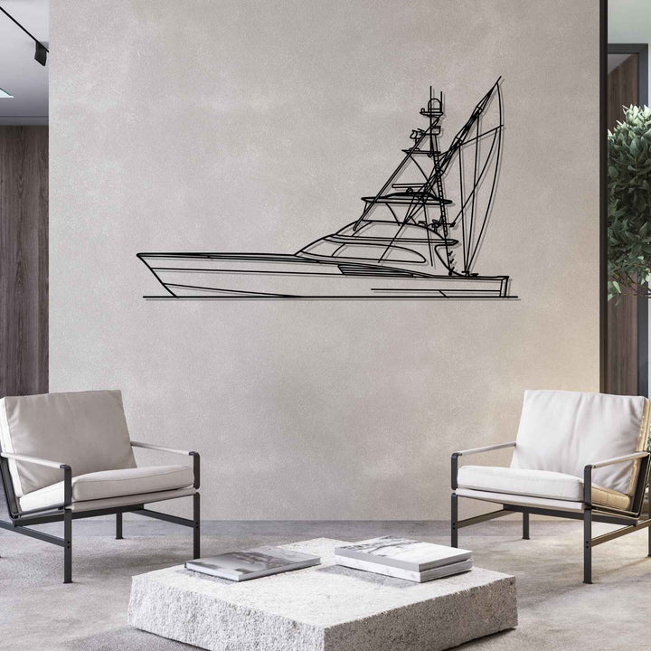 64 Silhouette Metal Wall Art