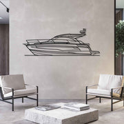 Leader 33 Silhouette Metal Wall Art
