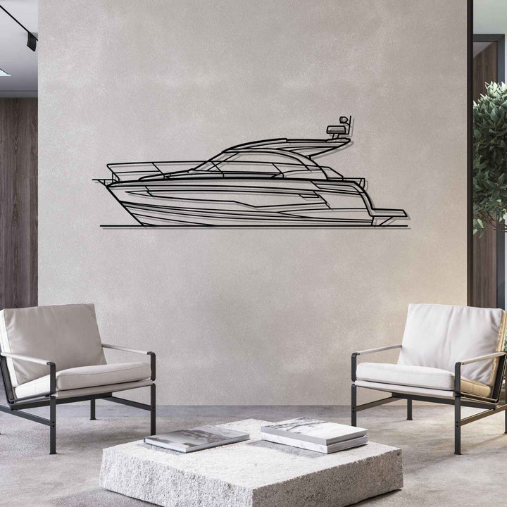 Leader 33 Silhouette Metal Wall Art