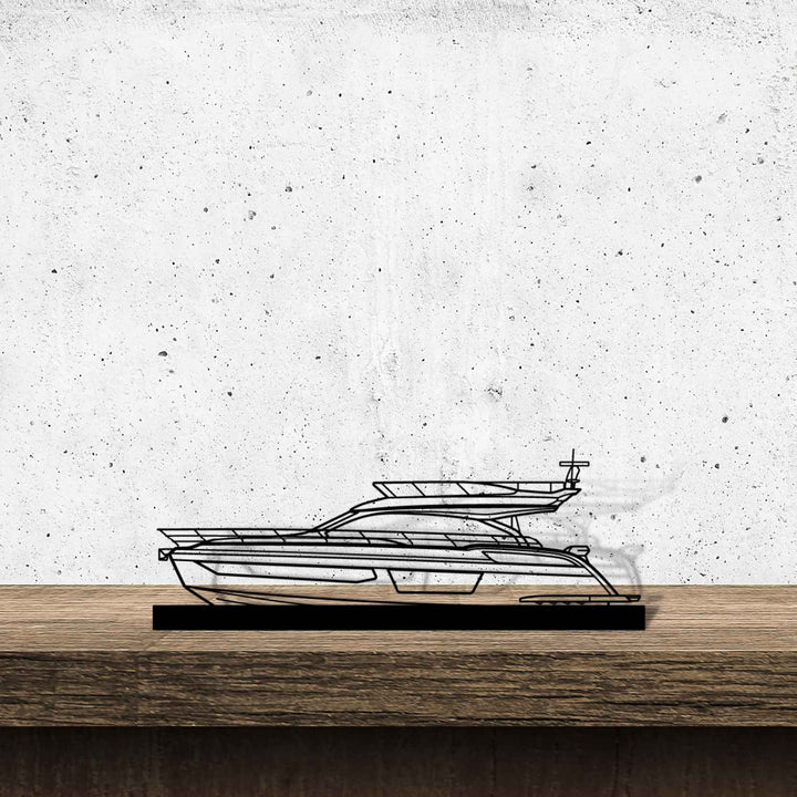 53 Flybridge 2023 Silhouette Metal Art Stand