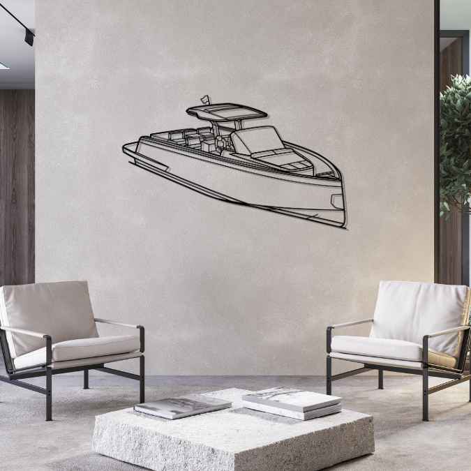 43 2018 Angle Silhouette Metal Wall Art