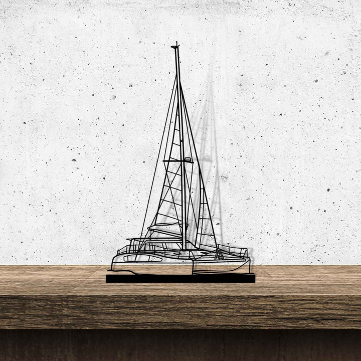 1260 Silhouette Metal Art Stand