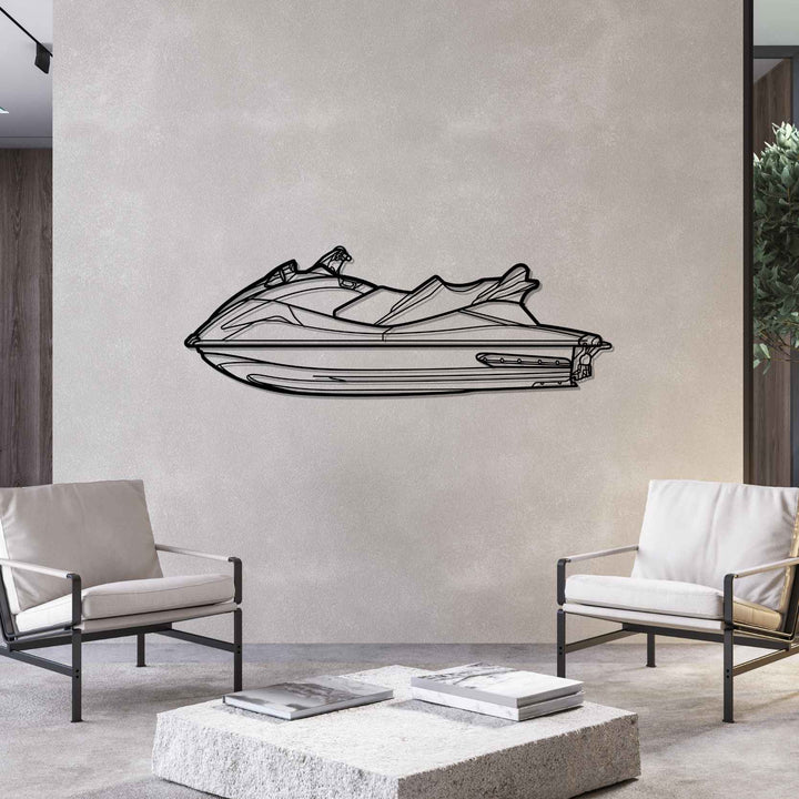 VX Silhouette Metal Wall Art