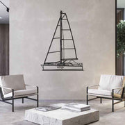 Oceanis 30.1 2022 Front Silhouette Metal Wall Art