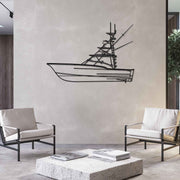 52 Sportfish Silhouette Metal Wall Art
