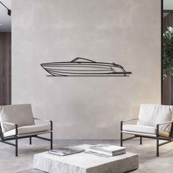 R8 27 Silhouette Metal Wall Art