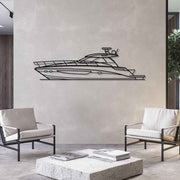 450 Sundancer Silhouette Metal Wall Art