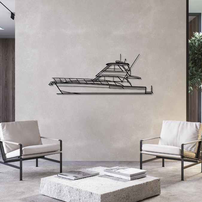 48 2004 Silhouette Metal Wall Art