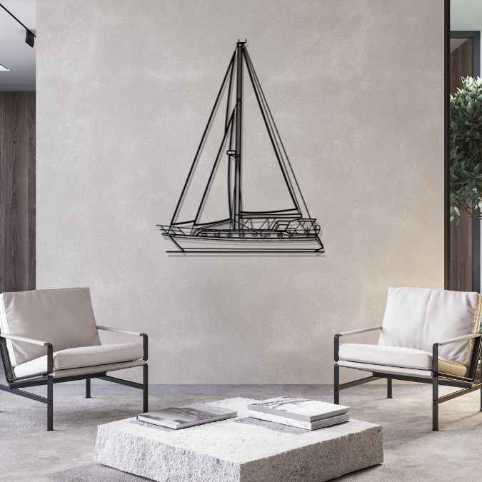 420 Front Silhouette Metal Wall Art