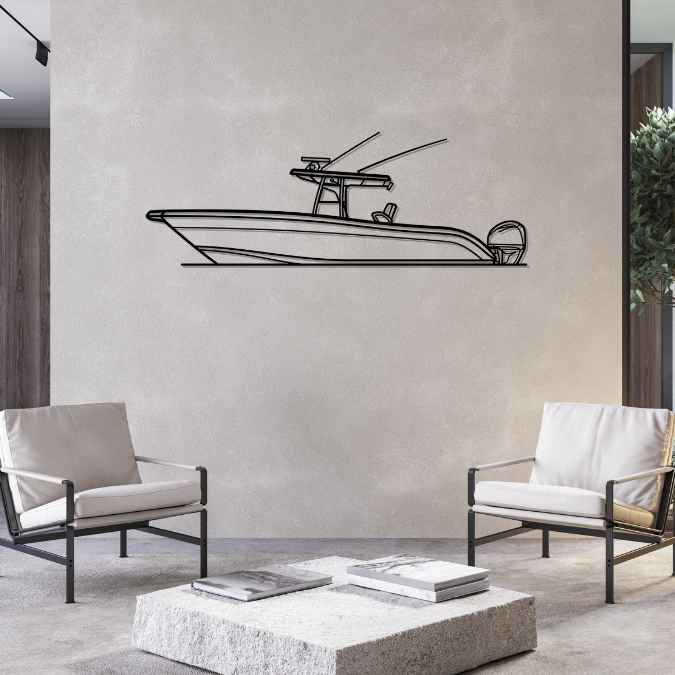 3200 2008 Silhouette Metal Wall Art