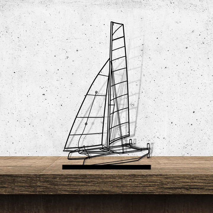 K1 Silhouette Metal Art Stand