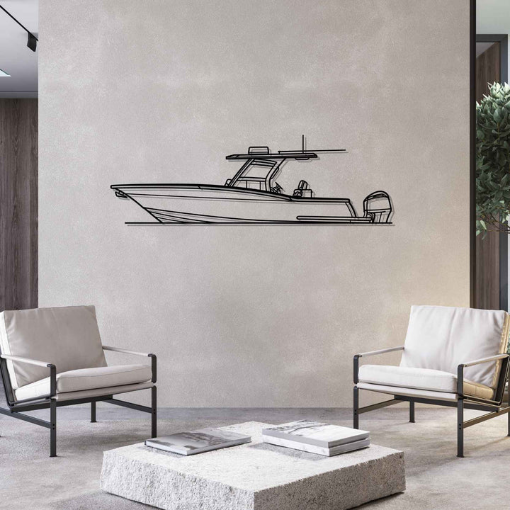 300 LXF Silhouette Metal Wall Art