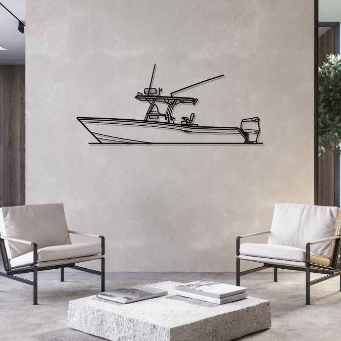 306 Silhouette Metal Wall Art
