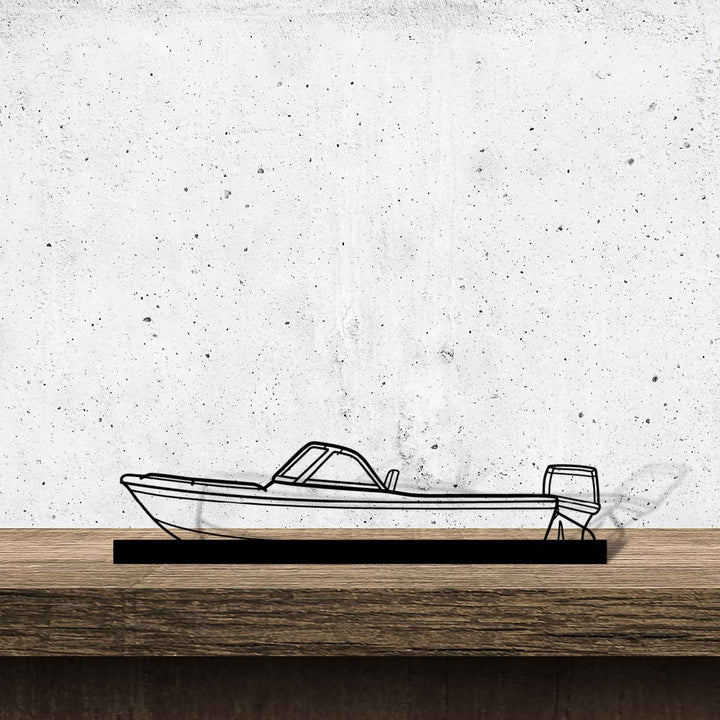 1720 DC Silhouette Metal Art Stand
