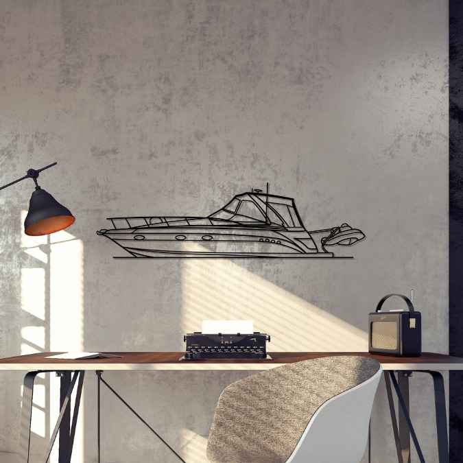 Signature 350 2005 Silhouette Metal Wall Art