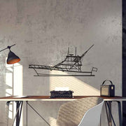 FB 53 SS 1991 Silhouette Metal Wall Art