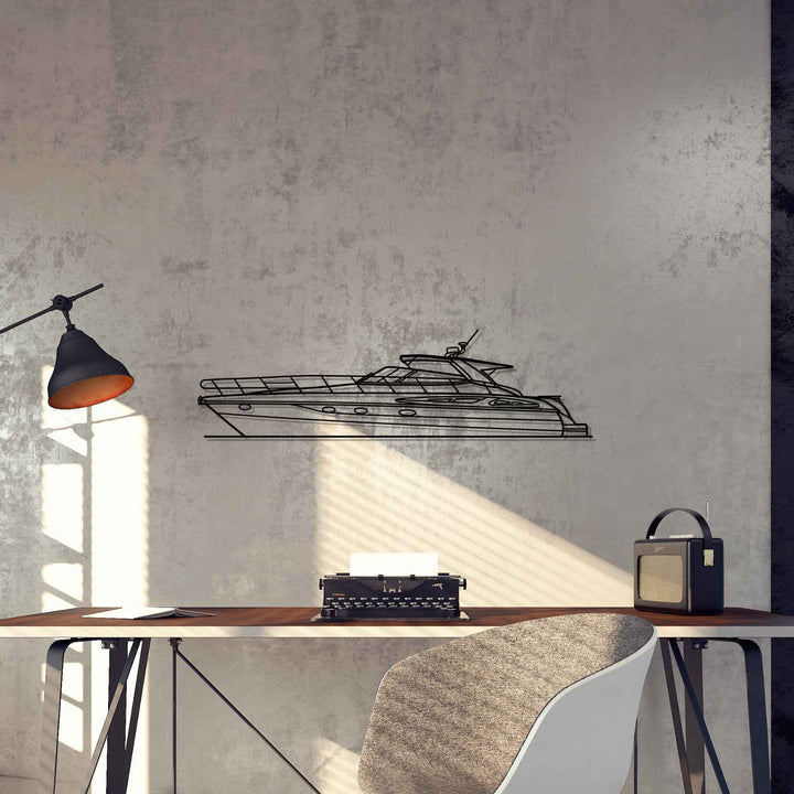 Mediterranee 50 Silhouette Metal Wall Art
