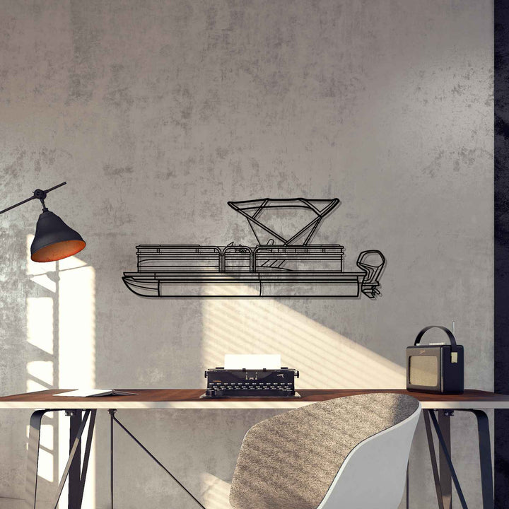 24 DLX Silhouette Metal Wall Art