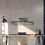 40 2019 Angle Silhouette Metal Wall Art