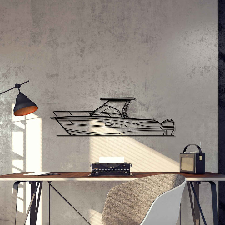 Leader 9 WA Silhouette Metal Wall Art
