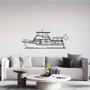 38 1978 Silhouette Metal Wall Art