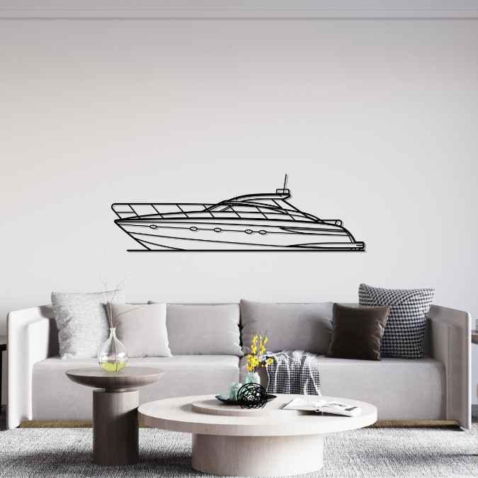 V48 2006 Silhouette Metal Wall Art