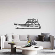 53 1978 Silhouette Metal Wall Art