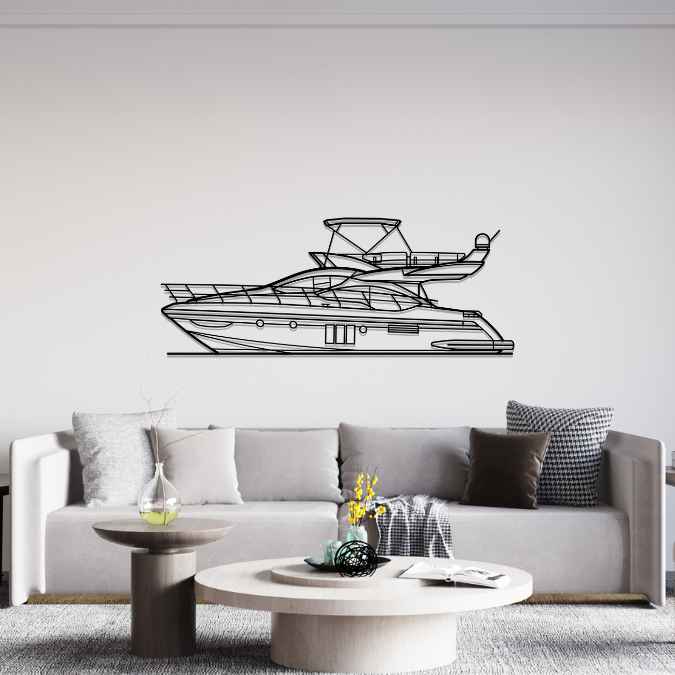 45 Fly 2013 Silhouette Metal Wall Art