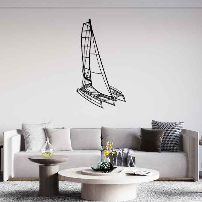 52 Angle Silhouette Metal Wall Art