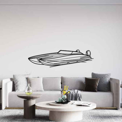 SC 37 Angle Silhouette Metal Wall Art