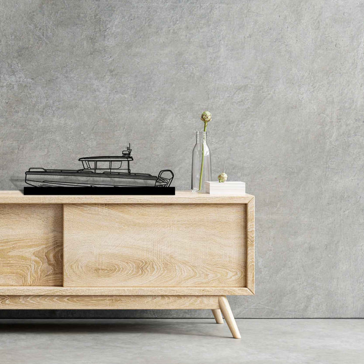 28 AC Silhouette Metal Art Stand
