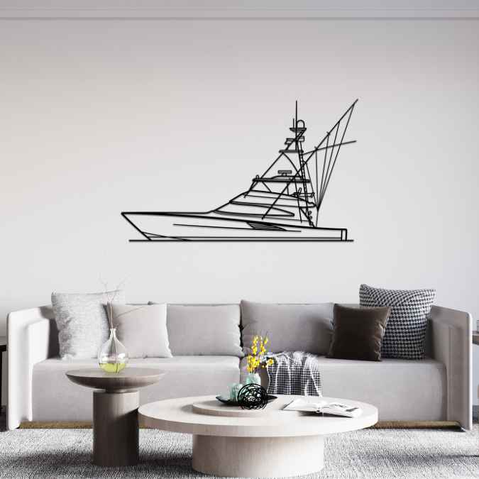 68 2024 Silhouette Metal Wall Art