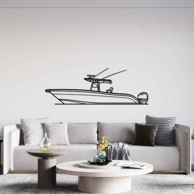 3200 2008 Silhouette Metal Wall Art