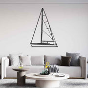 J44 Front Silhouette Metal Wall Art