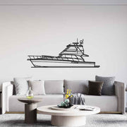 48 1994 Silhouette Metal Wall Art