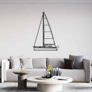 34.1 2000 Front Silhouette Metal Wall Art