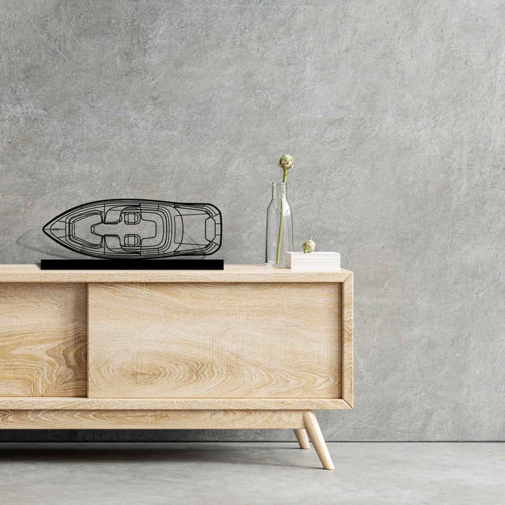 800 Spyder Silhouette Metal Art Stand
