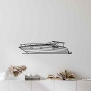 Smeraldo 36 1994 Silhouette Metal Wall Art