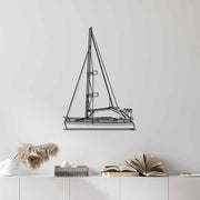 33 2004 Front Silhouette Metal Wall Art
